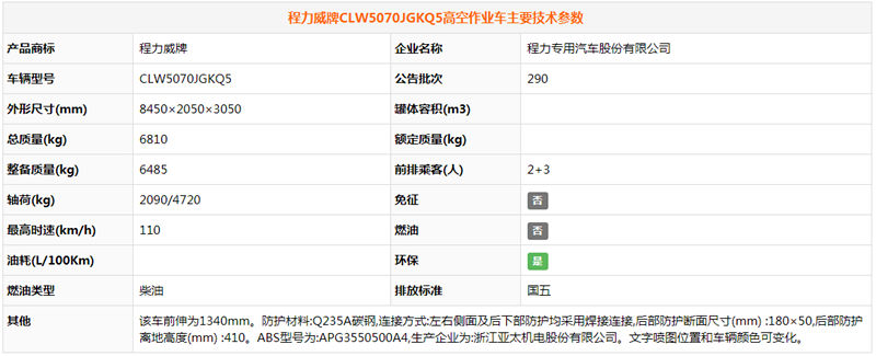 五十鈴雙排16米高空作業(yè)車